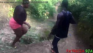 Ebony Pornstar Patricia 9ja Fucked Hard On Roadside