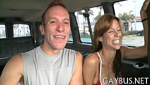 Huge gay cock in action