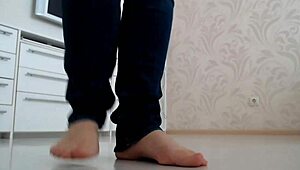 Pov Experience With Barefoot Feet Fetish Scene