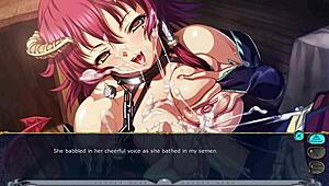 Shamsiel teases and titty fucks cock in Kyonyuu Fantasy scene 4