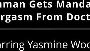 Freshman Yasmine Woods Moans Ecstatically As Doctor Tampa Delivers Hitachi Wand Orgasms During College Physical