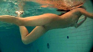 Beautiful Teen Natalia Kupalka Swims Naked