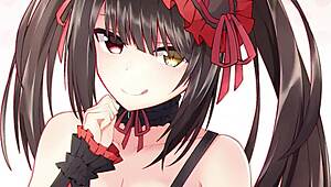 Kurumi's Feet Femdom Edging Hentai Jerk Off Instructions in Anime Contest