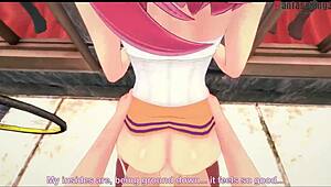 dola stephanie feels excitement in public sex pov no game no life