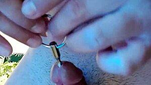 Geile Harnröhren-Sounding-Erkundung in Gay-Fetisch-Szene