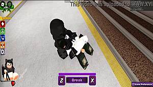 Whoreblox game presents exciting gangbang moment one