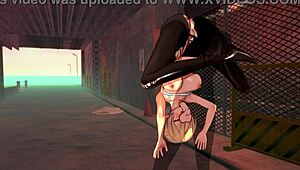 3D Hentai Big Ass Big Tits Creampie Sex