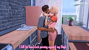 blonde getting fucked doggy in gym 3d animation