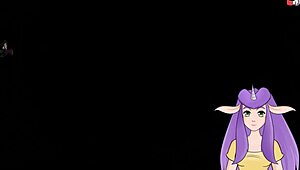 in dragon ball divine adventure part 57, android 21 gives a blowjob