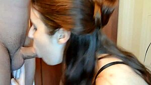 Nasty Pornstar Delivers Intense Blowjob