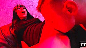 Demon Licks Tight Pussy On Halloween