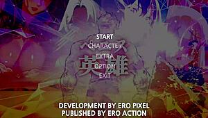 I play penis hero hentai game for you