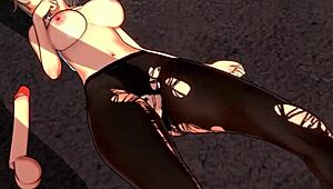 3D Hentai Big Ass Big Tits Creampie Sex