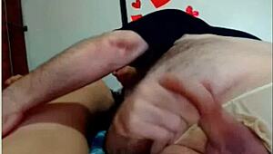 Girls Sucking Small-Dick in a Wild Amateur Webcam Show