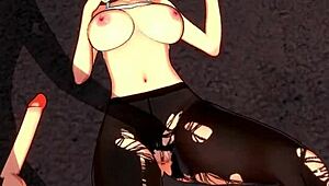 3D Hentai Big Ass Big Tits Creampie Sex