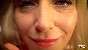 Your stepmother rides like a Christmas gift, muff diving included.