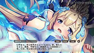 japanese game with slime torture 😱