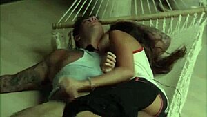 Cute Sexy Amateur Girl Gives Boyfriend Intense Handjob on Cam