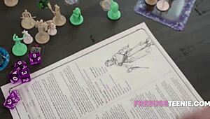 just chilling with friends, doing anal freeuse while cosplaying in sexy outfits.