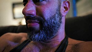 Interracial Bodybuilders Rim and Lick Hairy Asses in Taboo Gay Thriller