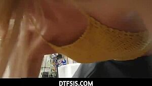 dtfsis - 18yo stepsis lily rader gets cum sprayed after wild taboo banging