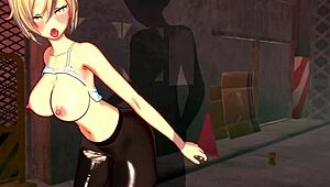 3D Hentai Big Ass Big Tits Creampie Sex