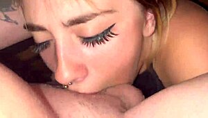 Cum Hungry Babe Pukes During Messy Deepthroat Action