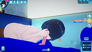 Koikatsu! Verbergende grote tieten seks