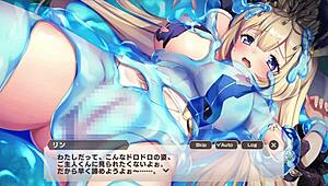 japanese game with slime torture 😱