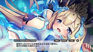 japanese game with slime torture 😱