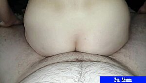 Horny stepsister wont leave my dick until i cum in her tight pussy - pov reverse cowgirl fuck