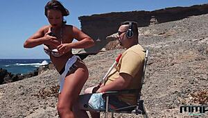 blind lust in outdoor tits