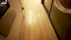 i caugh my rommie pawg beggin for creampie from her bbc neighbr, interracial homemade sex with kylei ellish n semaj