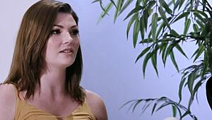 Beautiful Blonde Lesbian Teases Cute Teen