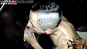 gloryhole marathon of blowjobs with cum 😏