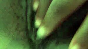 Ebony woman rides big black cock for cumshot