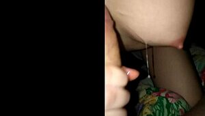 My little sister won’t stop until I cum on her tits