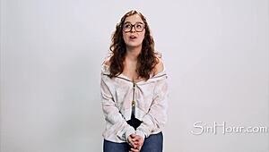 Leana Lovings spills personal stories in a candid nerdy interview with cute charm.