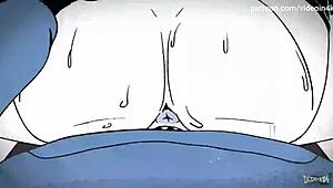 Mime and Dash explore in 4K hentai