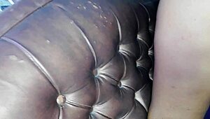 Extreme Eye Rolling Orgasms as Super Petite Teen Used in Public