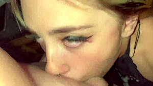 Cum Hungry Babe Pukes During Messy Deepthroat Action