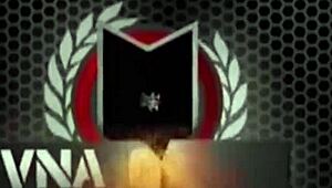 Inked maid Camille Black fucks Maxine X's pussy hard