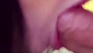 swallowed his thick cock in every hole, ass filled with cum