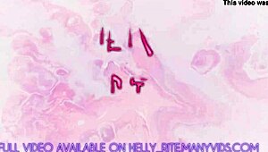 this cute teen 18+ is dressed as a slutty neko girl and she's enjoying using dildos for anal in front of the mirror