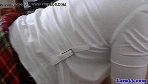 british milf in stockings gets spitroasted by older guys with messy facial