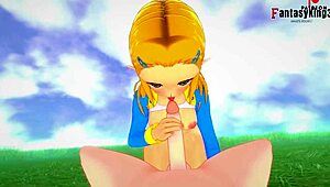 i rescued zelda and fucked her hard in breath of the wild