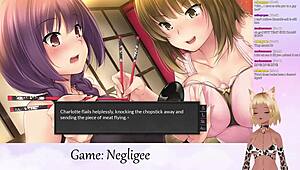 Vtuber Lewdneko Plays Negligee Part 6