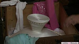 horny milf gets licked by a blonde young 18+ster in this steamy encounter