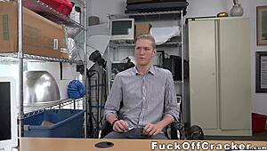 Cute cracker's pink ass dicked!