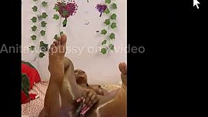 Exploring Anal Area With Homemade Toys